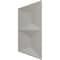 Ekena Millwork 11 7/8in. W x 11 7/8in. H Aberdeen EnduraWall Decorative 3D Wall Panel Covers 0.98 Sq. Ft. WP12X12ABECE - alternate 3